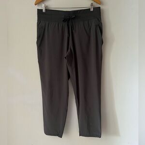 Free Fly Women’s Drawstring Pant Stretch Jogger Pants Gray Size L